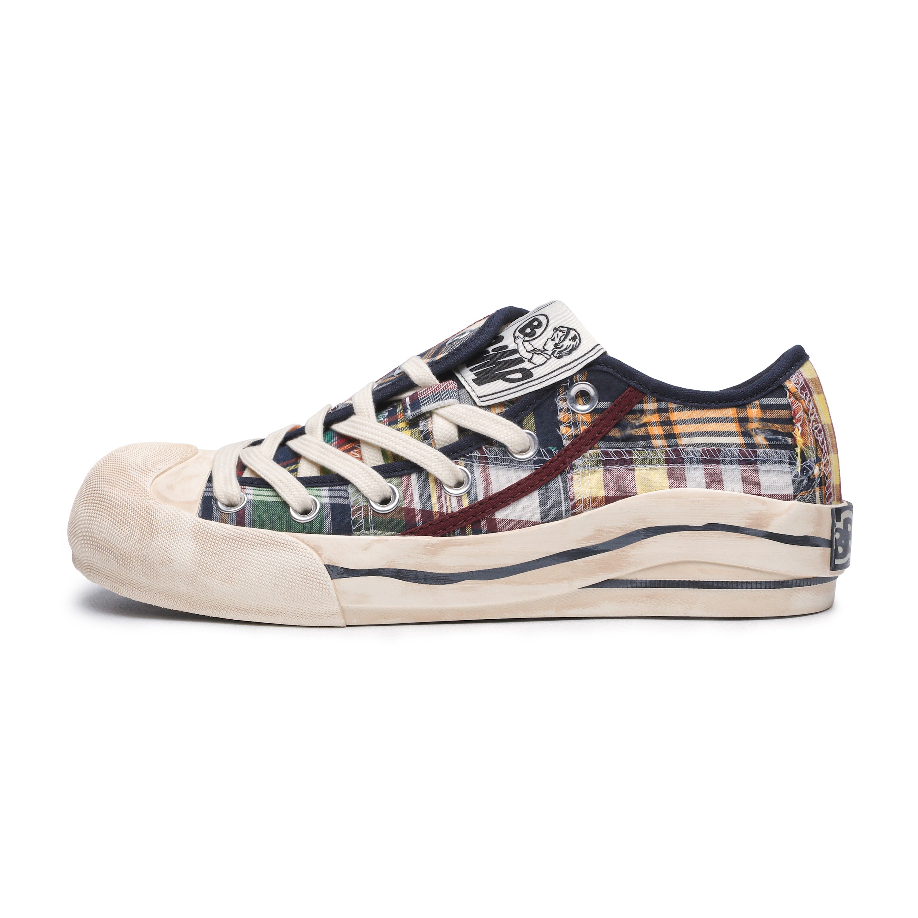 BBiMP Twist Canvas Sneaker-Blue Gingham
