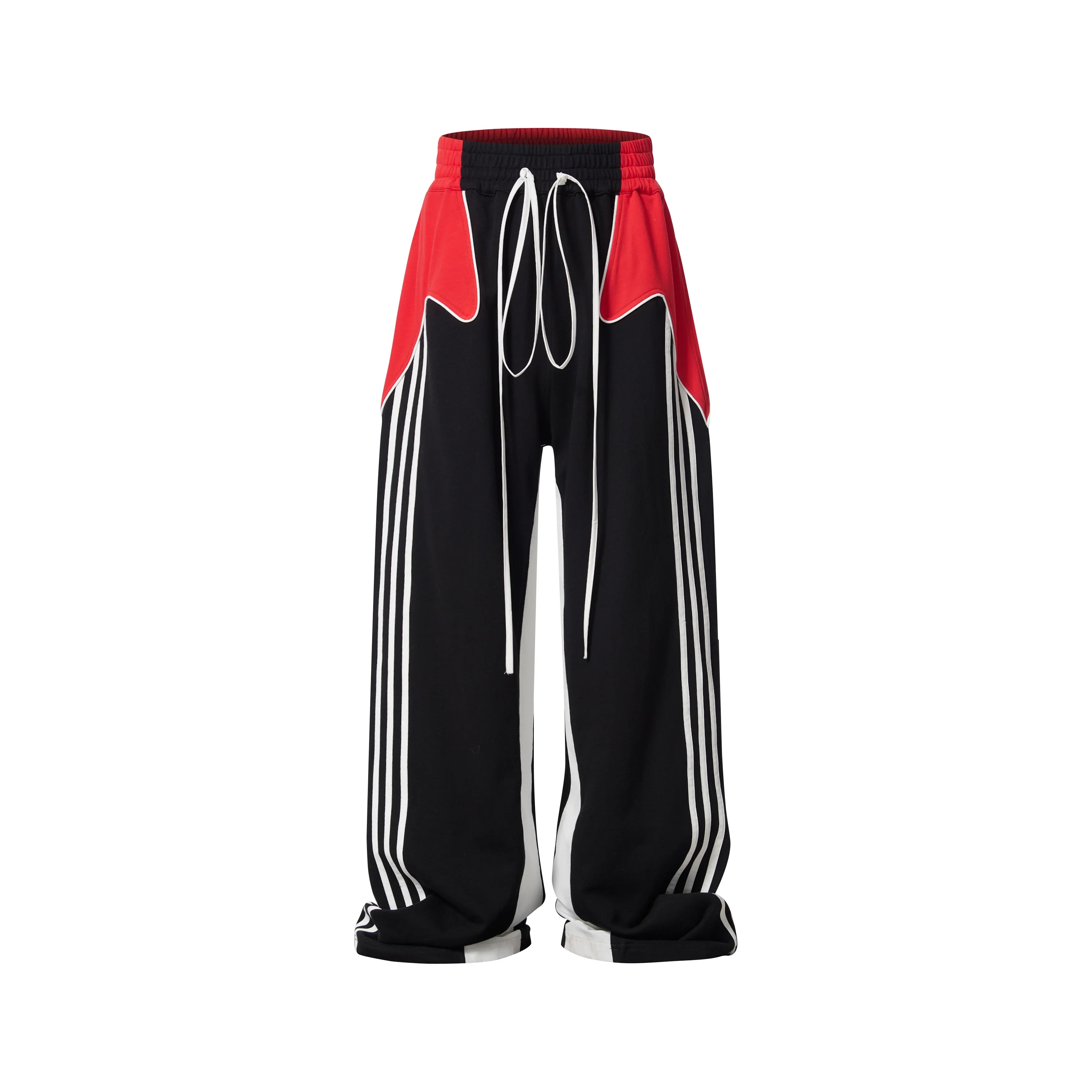 BBiMP Color Block Flow Line Stripe Athletic Pants - BBiMP