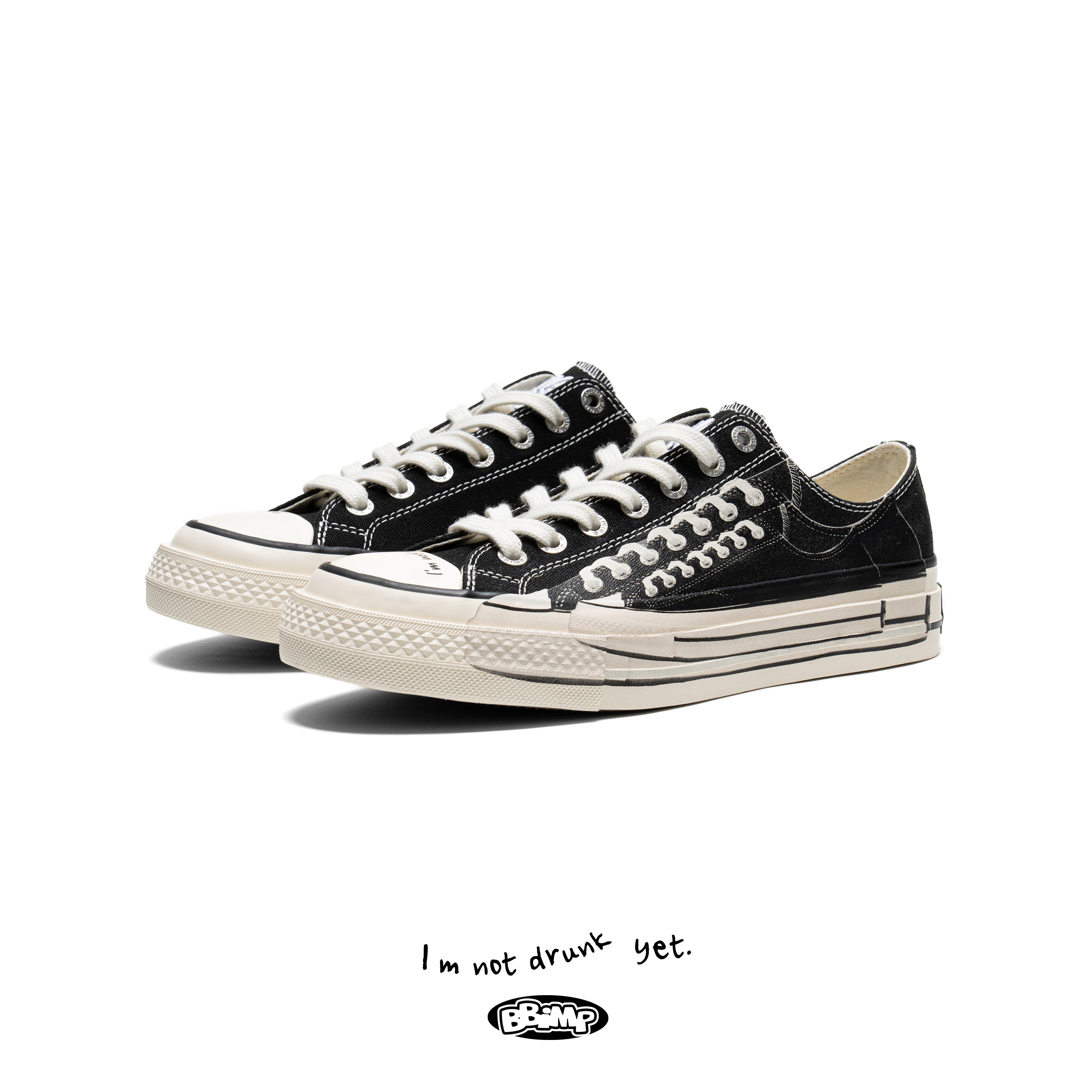 BBiMP Phantom Canvas Shoes - Low Top