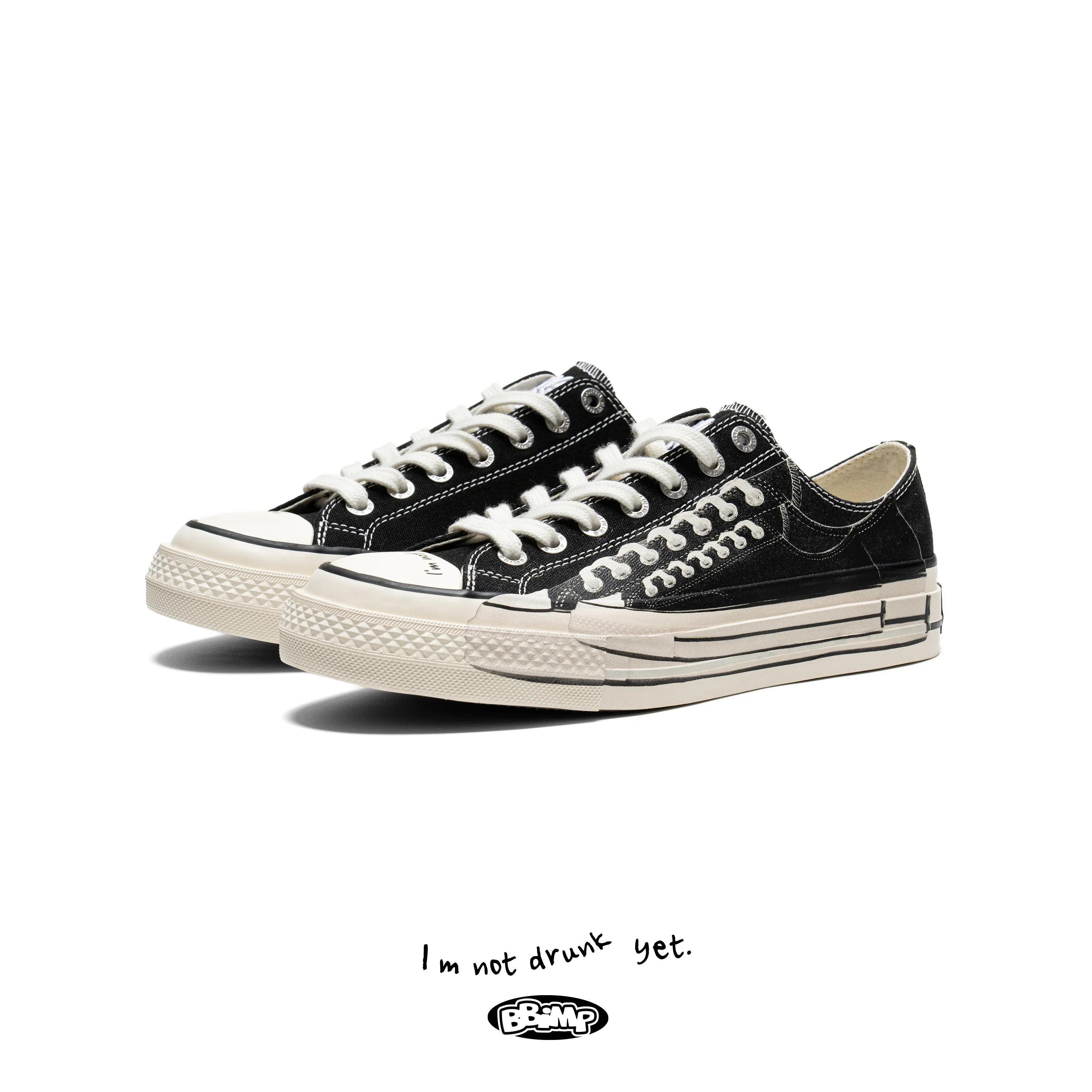 BBiMP Phantom Canvas Shoes - Low Top - BBiMP