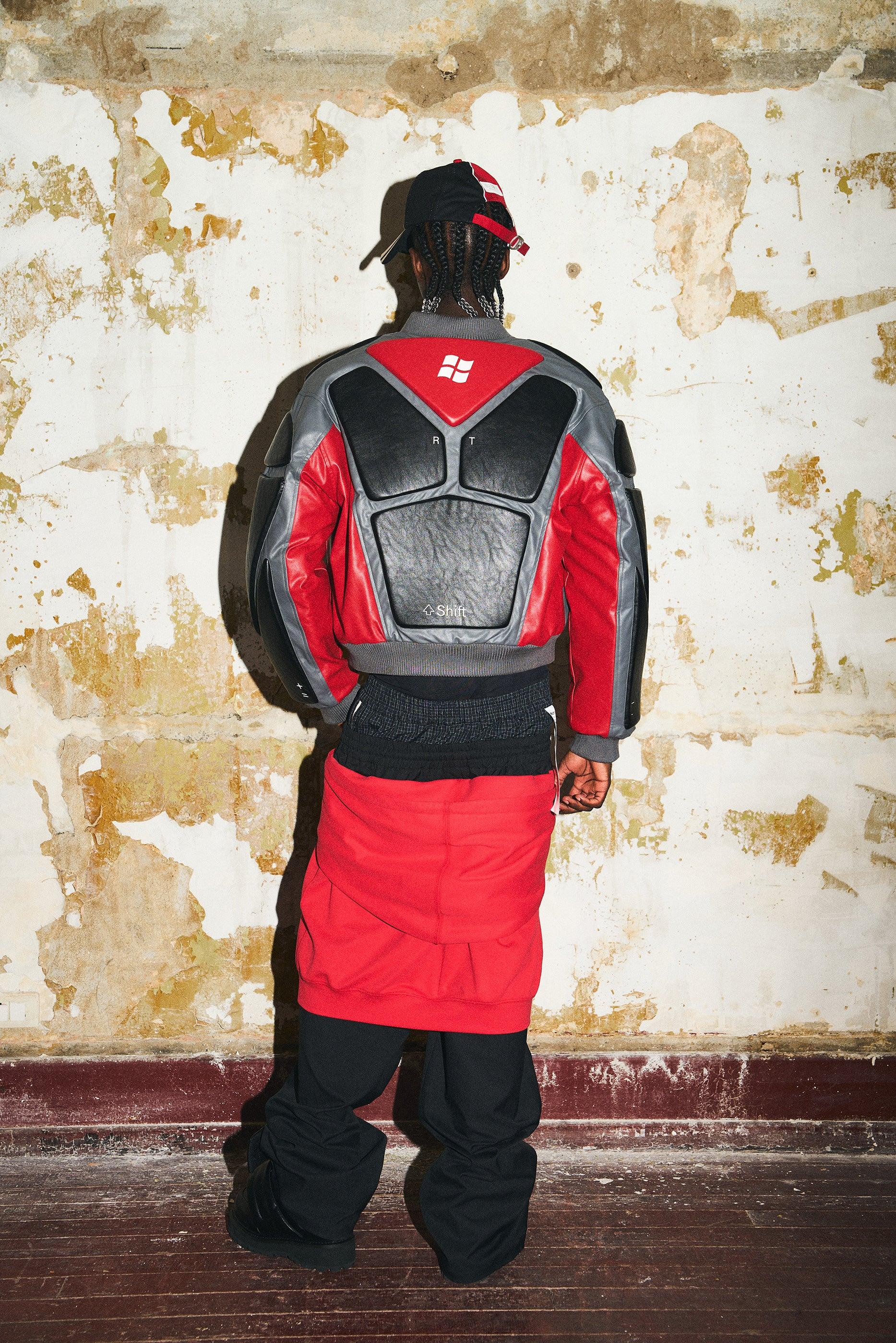 BBiMP 3D Keyboard Embossed Heavy Puffer Jacket