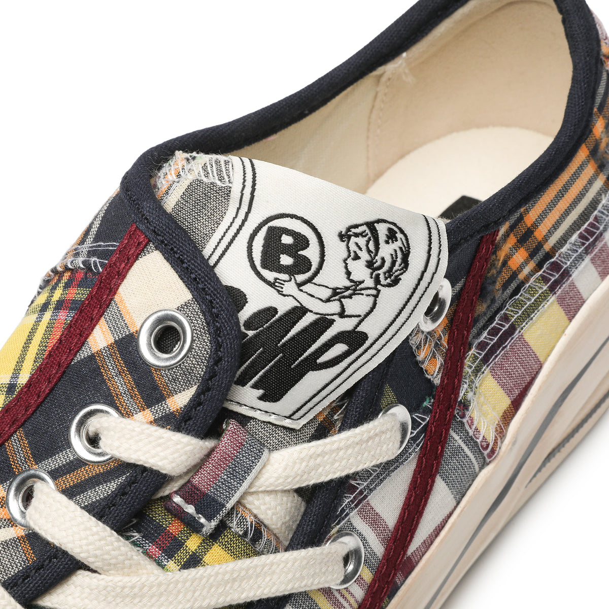 BBiMP Twist Canvas Sneaker-Blue Gingham