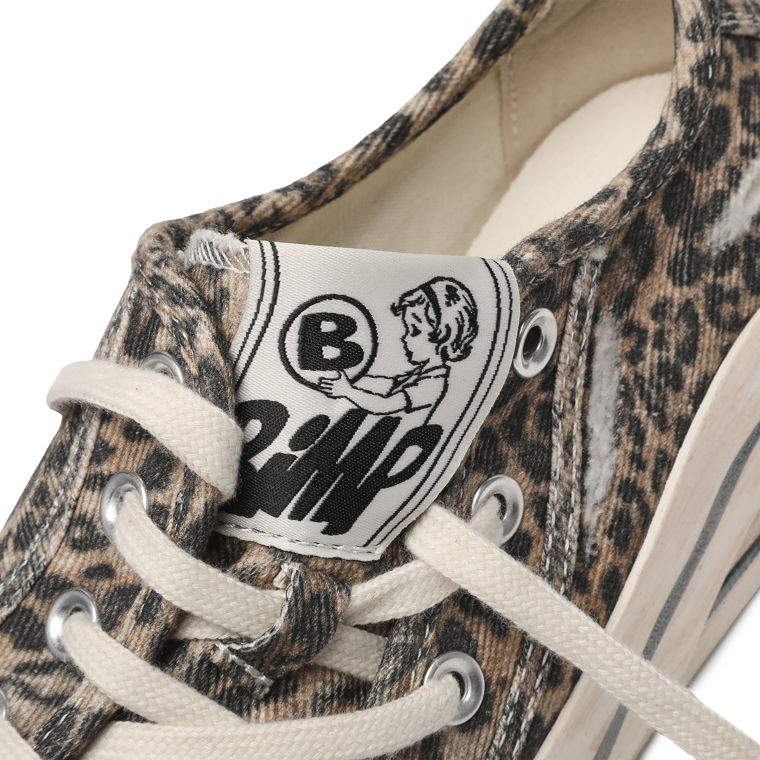 BBiMP Twist Canvas Sneaker-Leopard Print