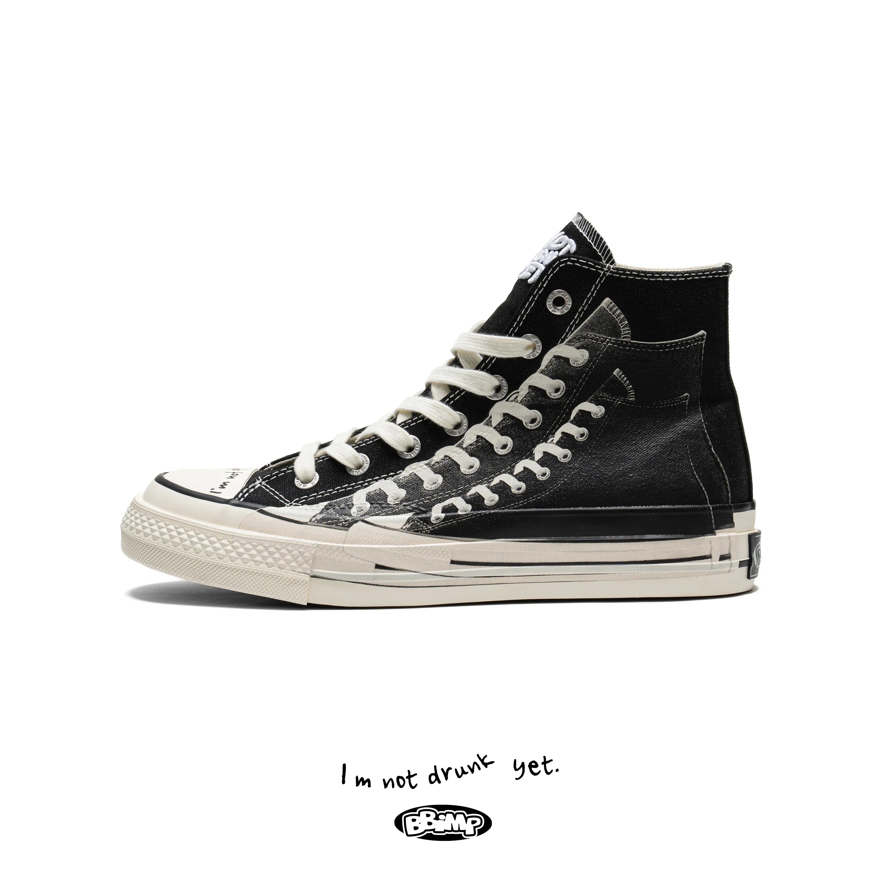 BBiMP Phantom Canvas Shoes - High Top - BBiMP