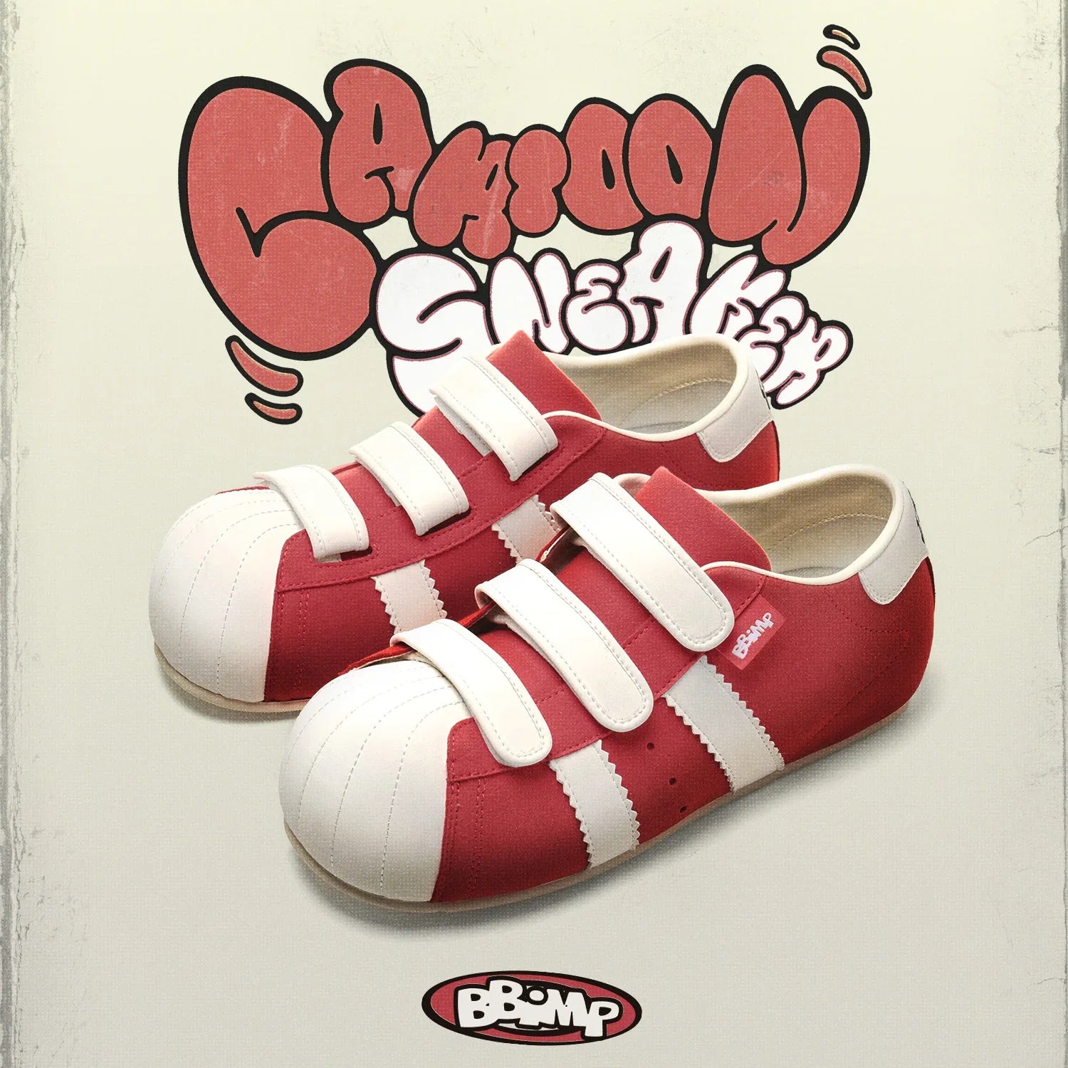 BBiMP Cartoon Sneaker-Red - BBiMP