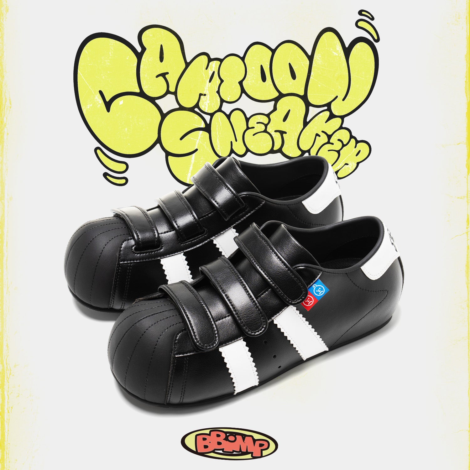 BBiMP Cartoon Sneaker-Black