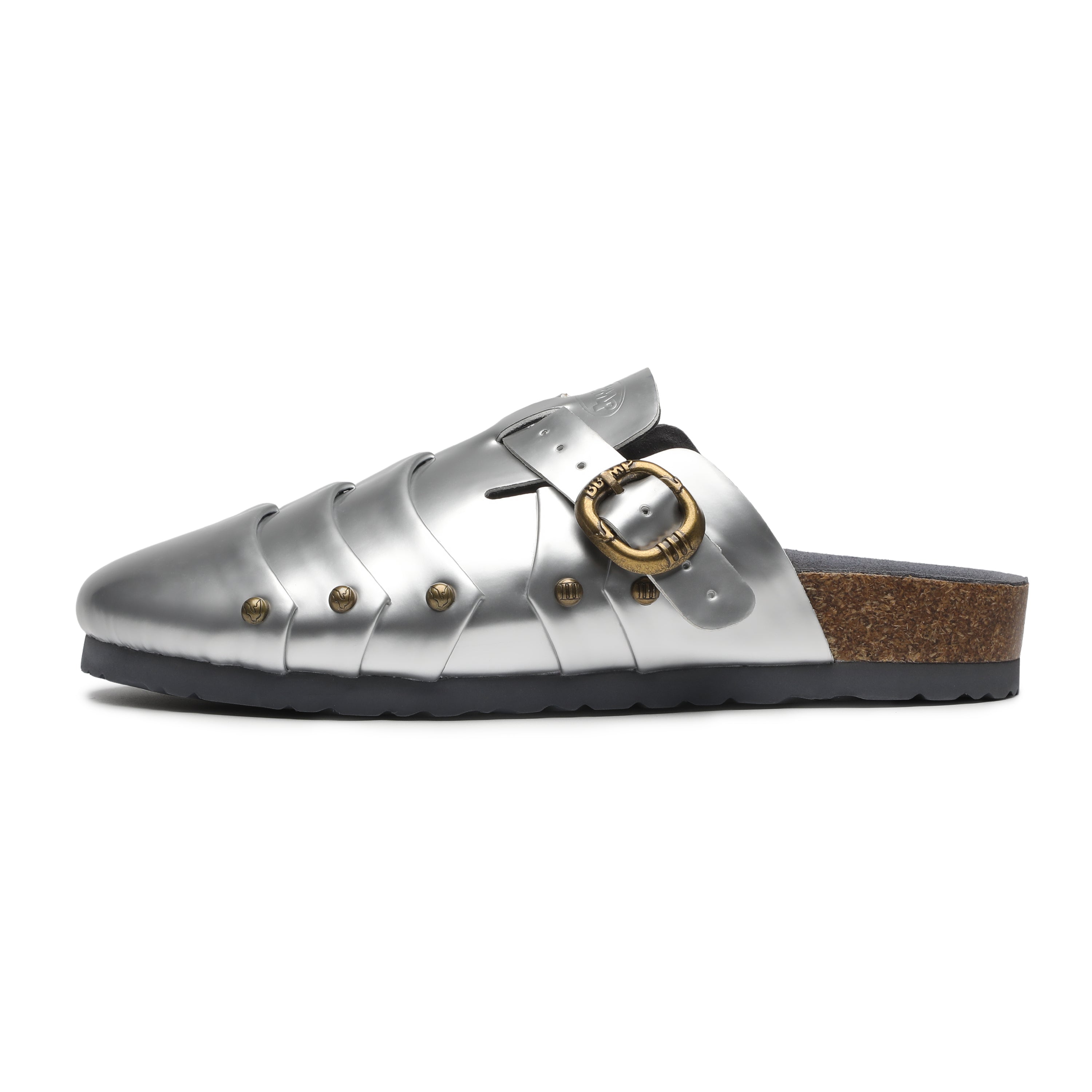 BBiMP Armour Slippers-Silver