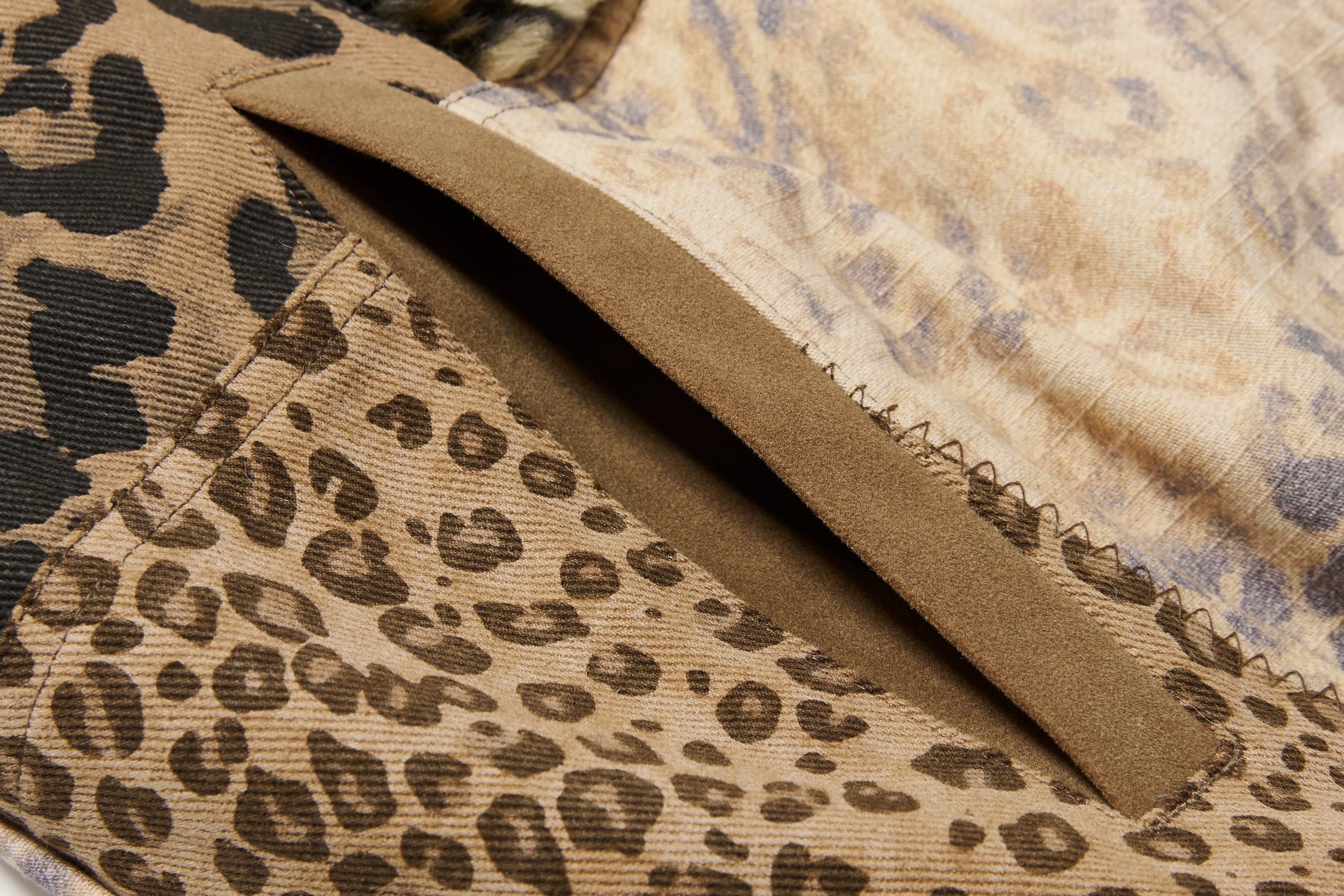 BBiMP Burn Effect Distressed Camo Bomber Jacket - BBiMP