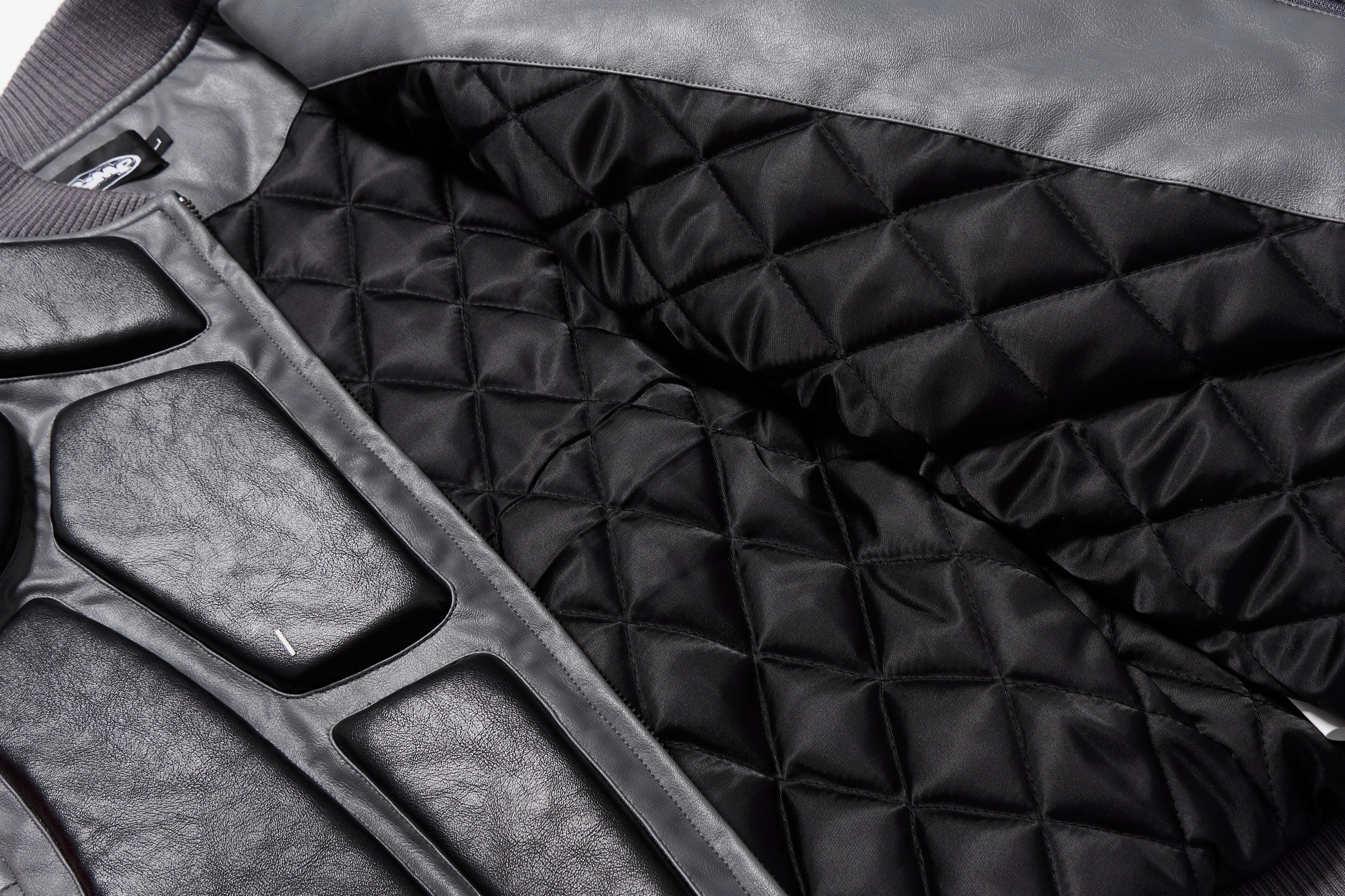 BBiMP 3D Keyboard Embossed Heavy Puffer Jacket - BBiMP