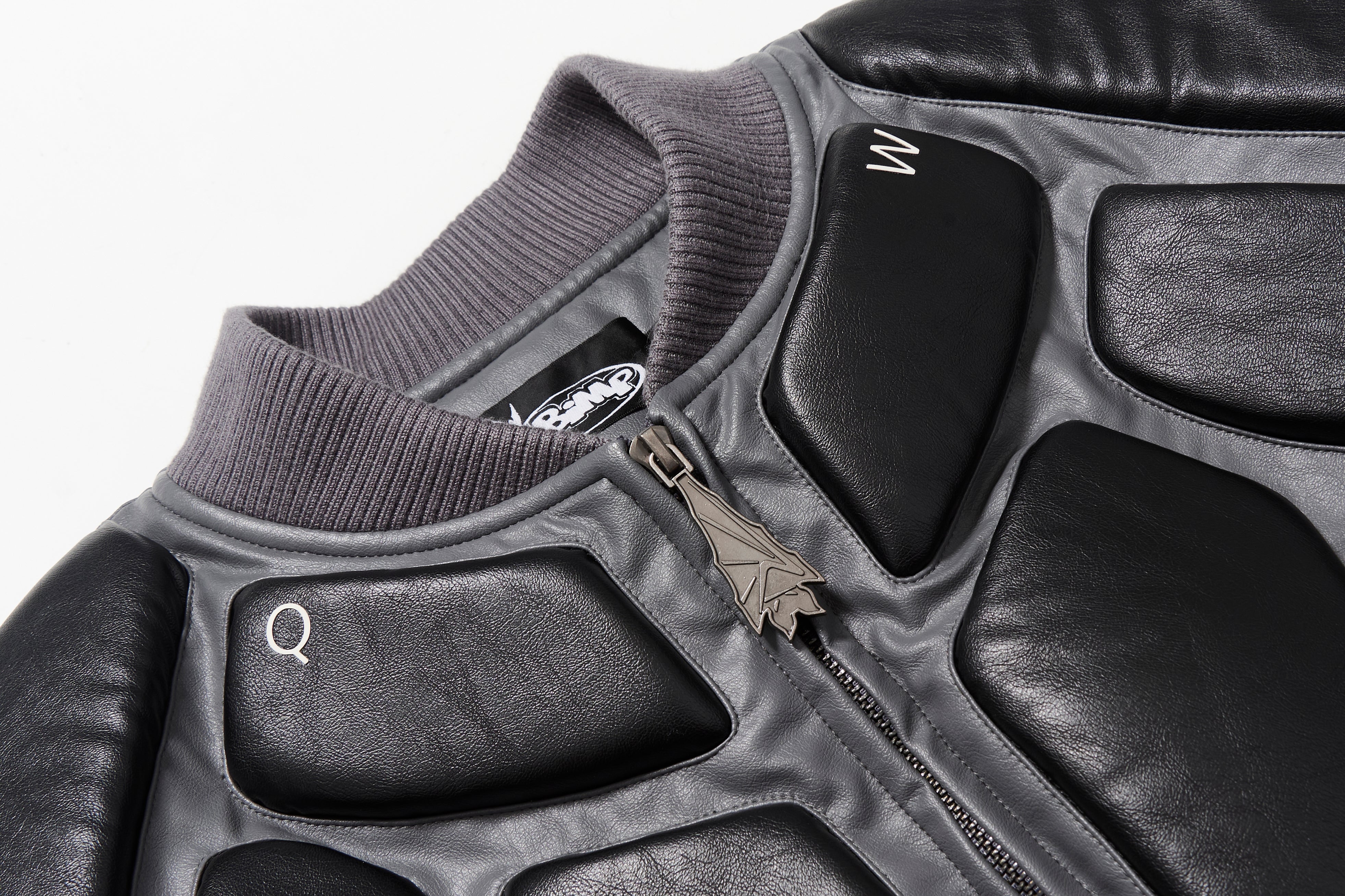 BBiMP 3D Keyboard Embossed Heavy Puffer Jacket