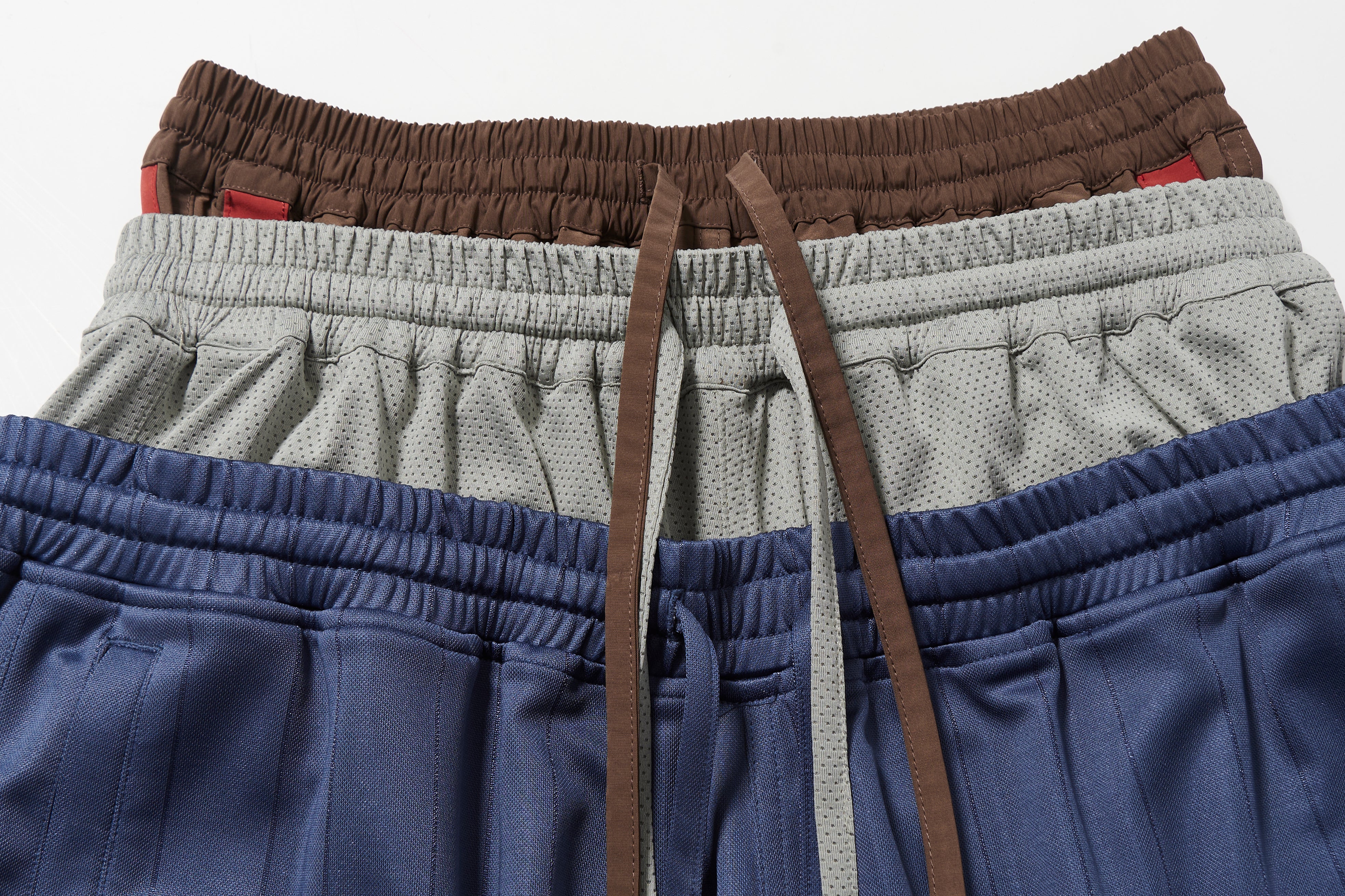 BBiMP Contrast Panel Multi-Waist Sports Shorts