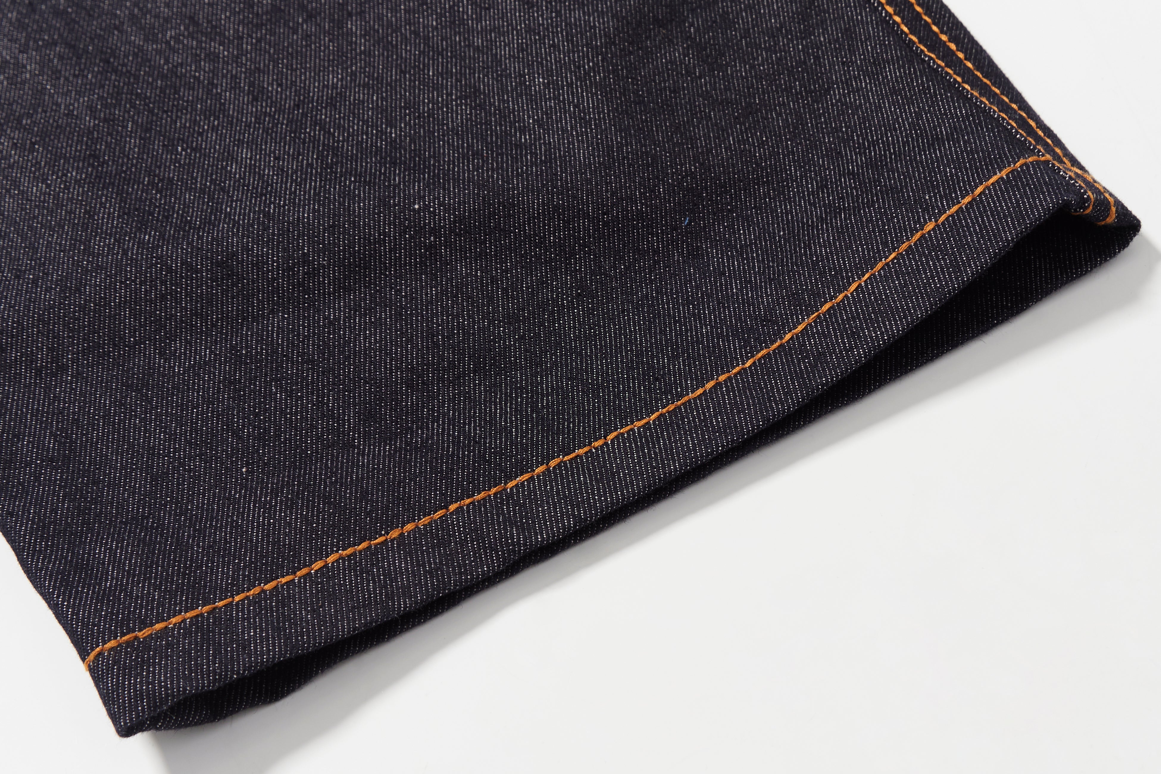 BBiMP Raw Denim Cargo Pants with Football Sequin Pattern