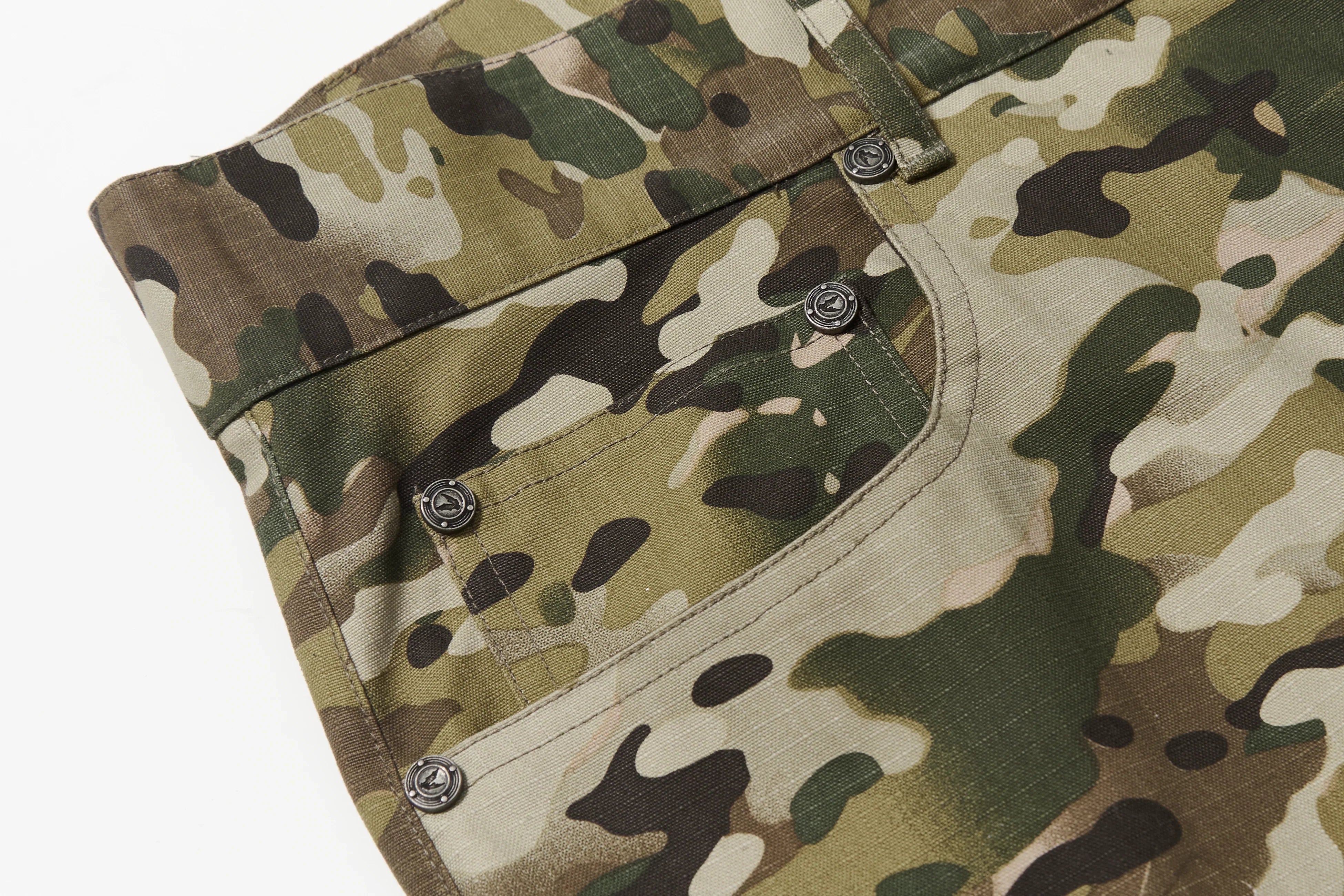 BBiMP Distressed Camo Tactical Cargo Pants - BBiMP