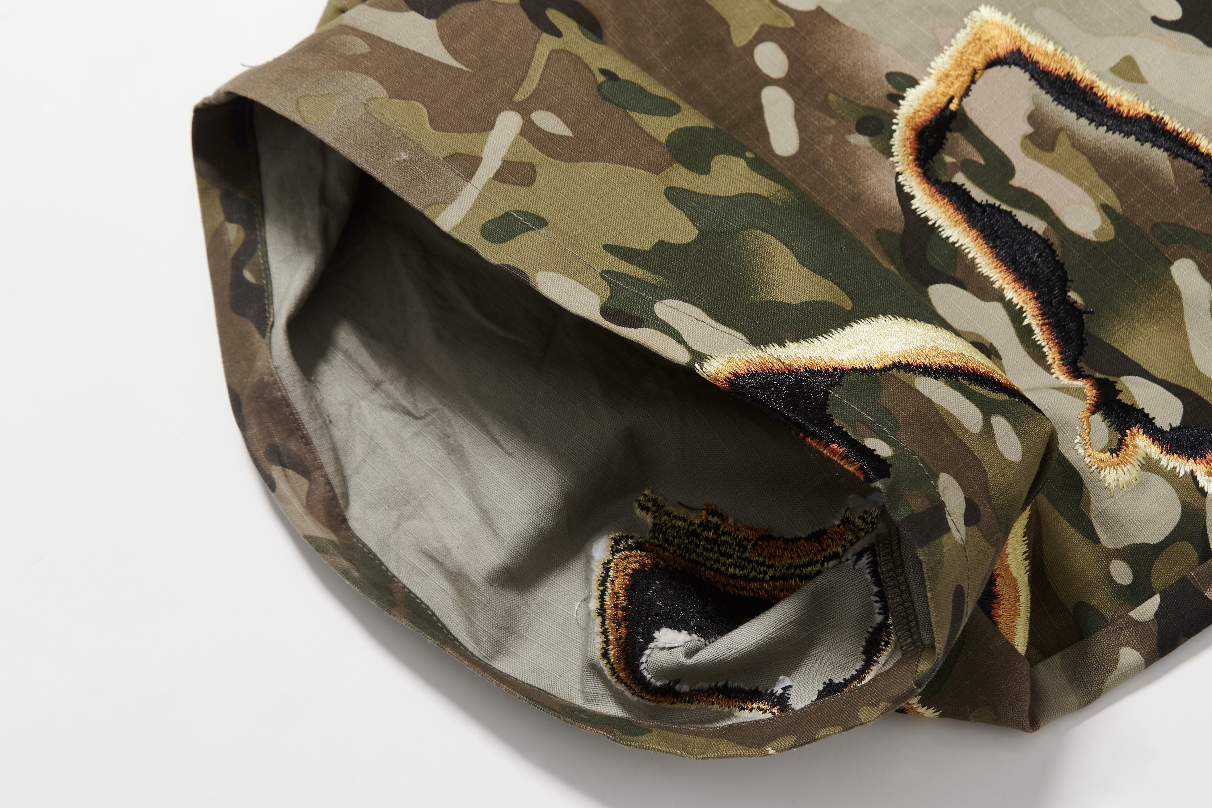 BBiMP Distressed Camo Tactical Cargo Pants