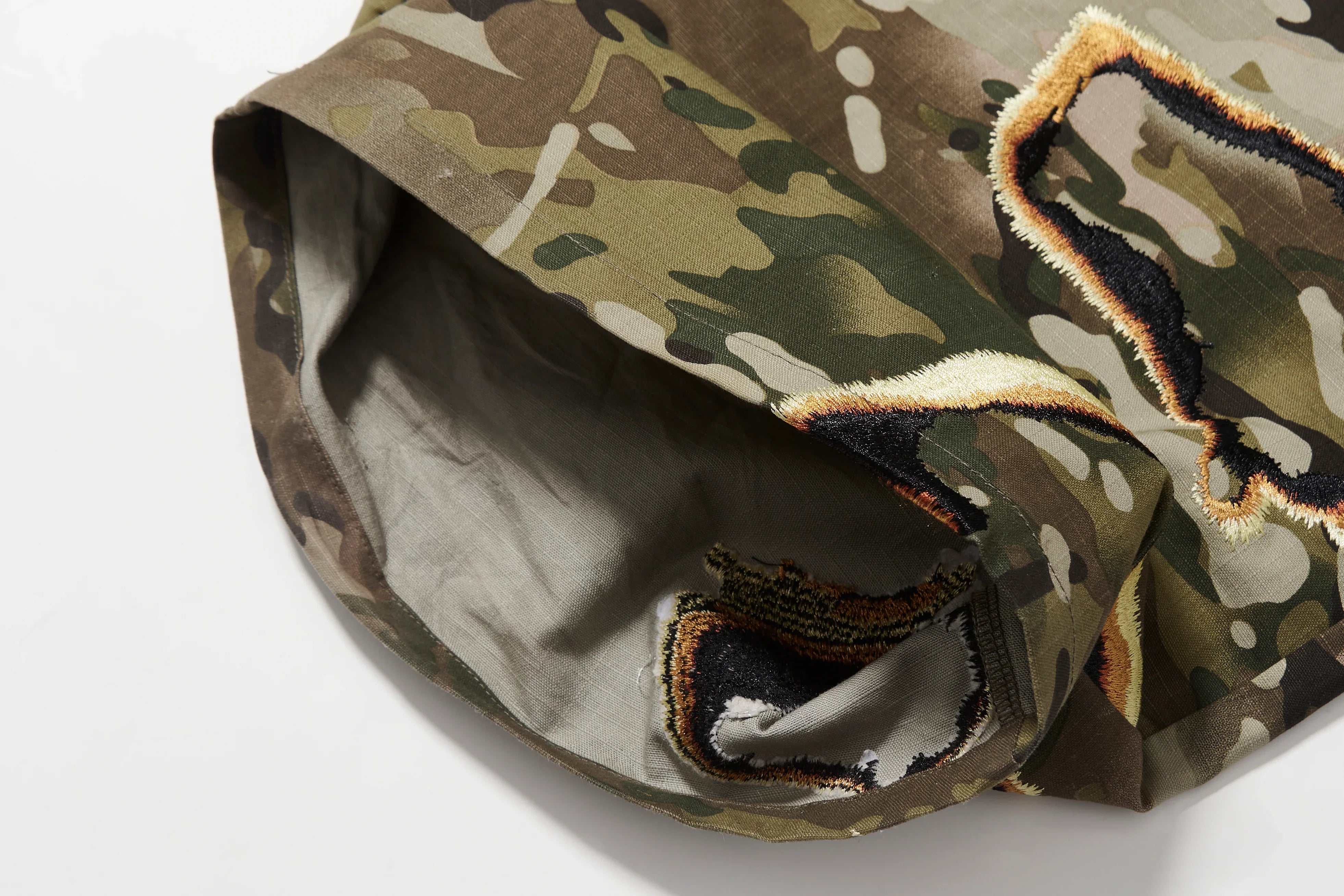 BBiMP Distressed Camo Tactical Cargo Pants - BBiMP