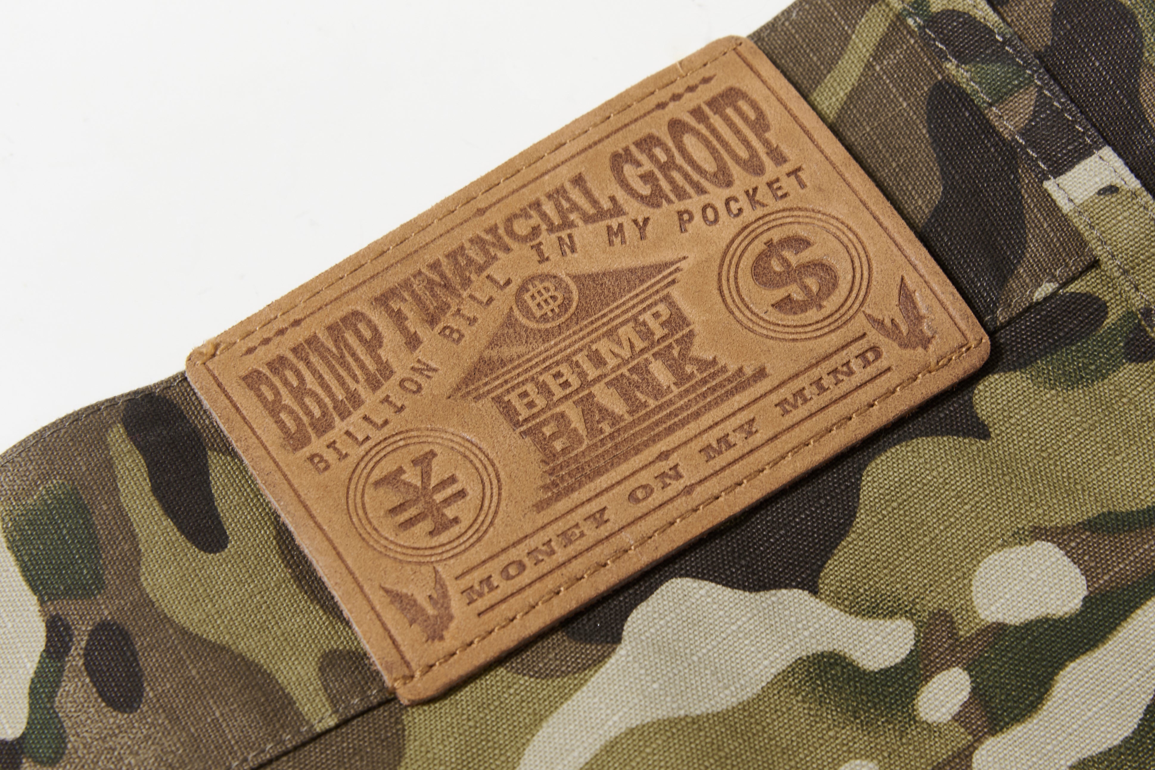 BBiMP Distressed Camo Tactical Cargo Pants