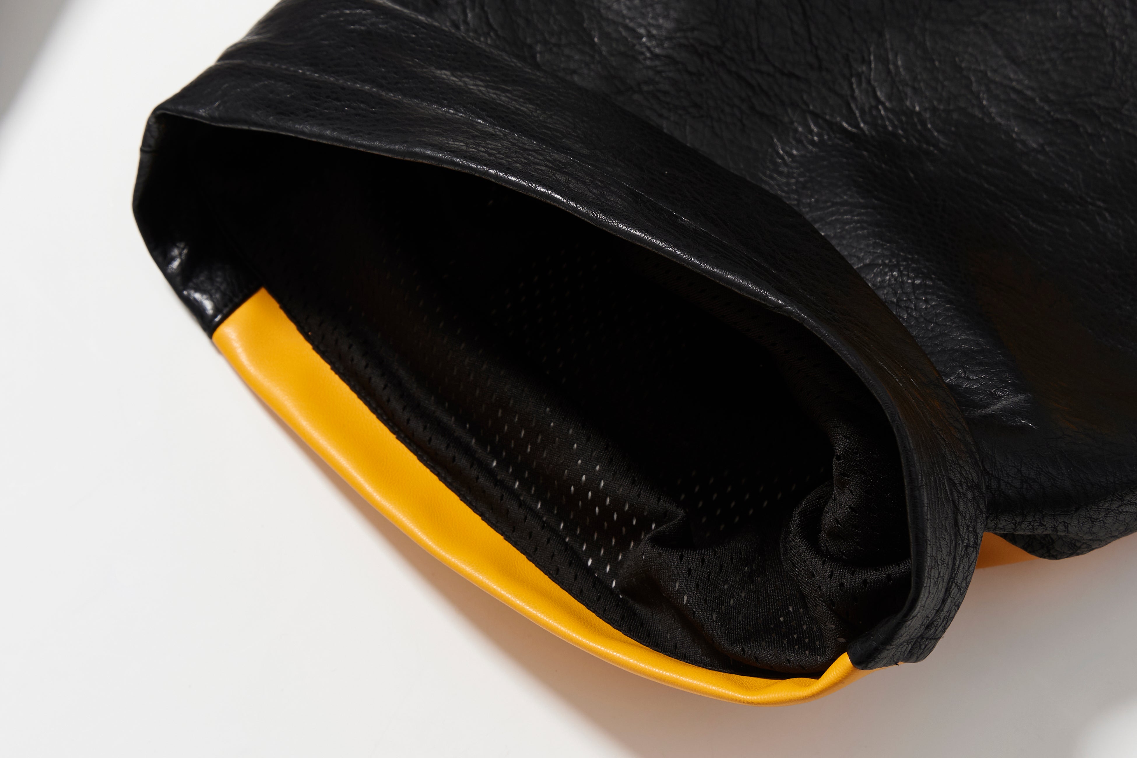 BBiMP Sequin Flame Moto Leather Pants