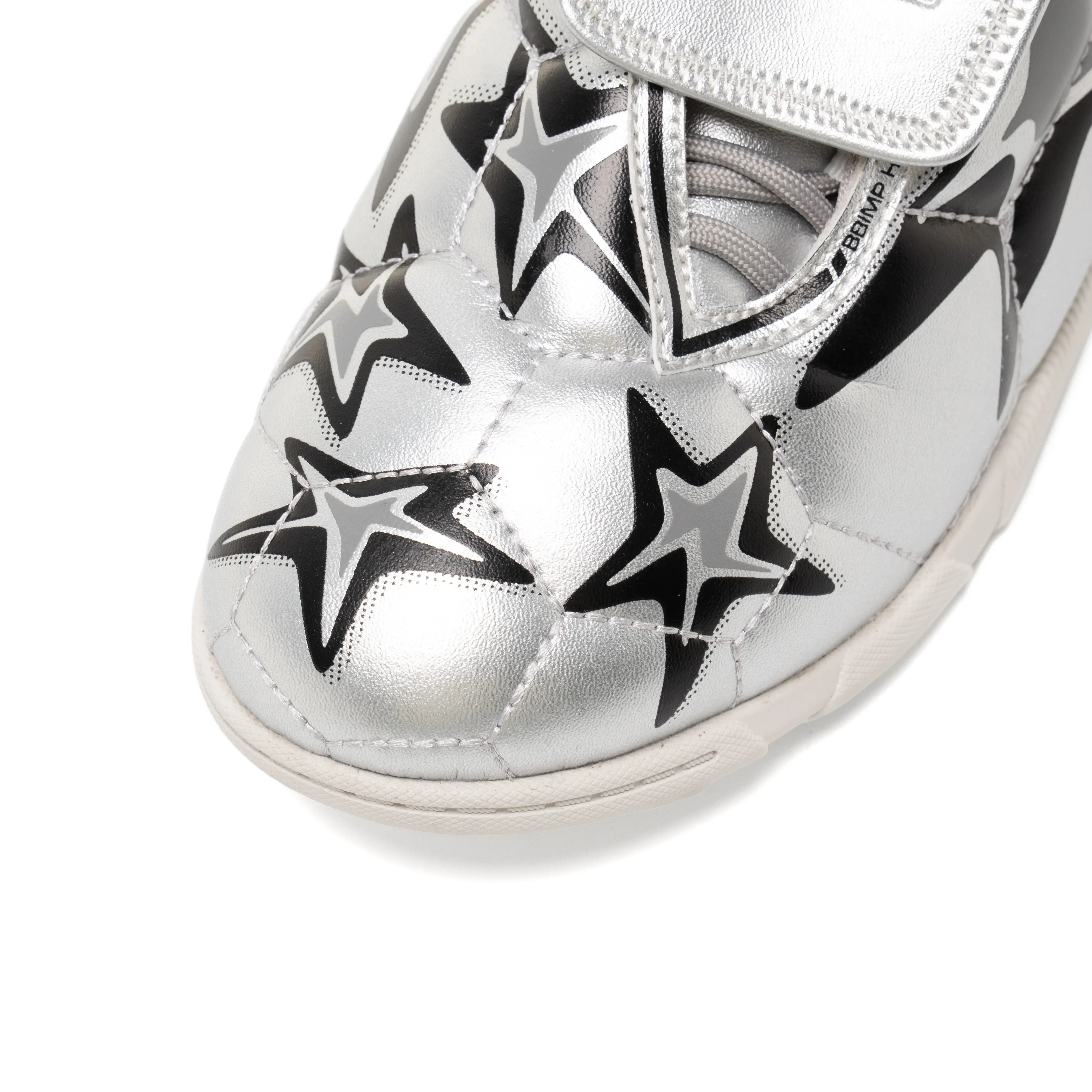 BBiMP Goal Soccer Shoes-Silver - BBiMP
