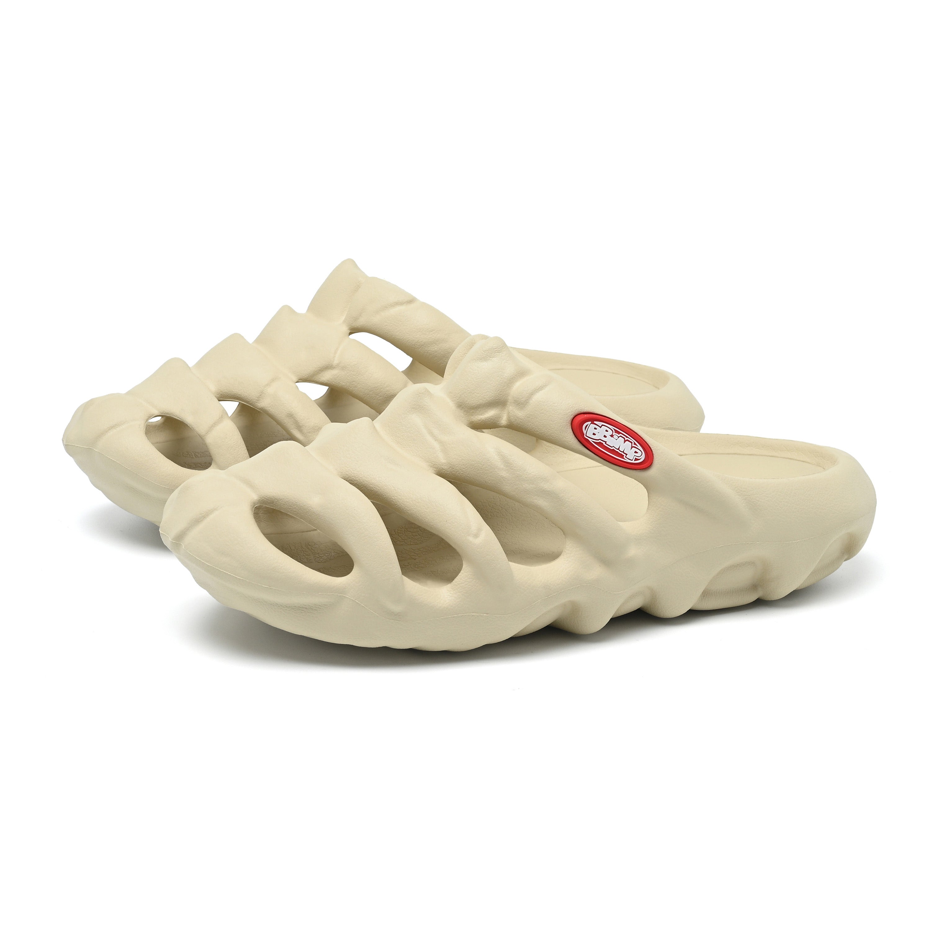 BBiMP Skeleton Slippers - Bone white