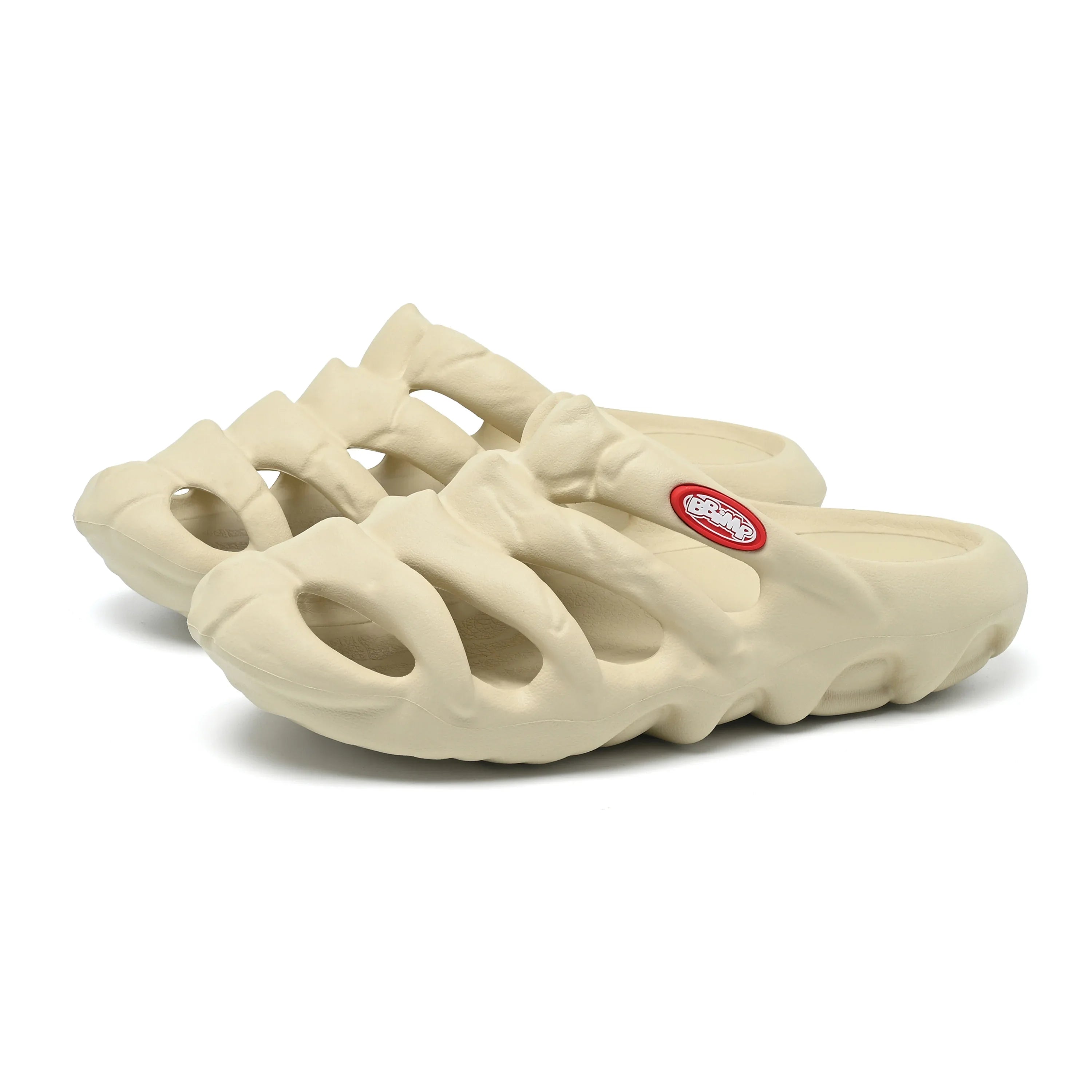 BBiMP Skeleton Slippers - Bone white