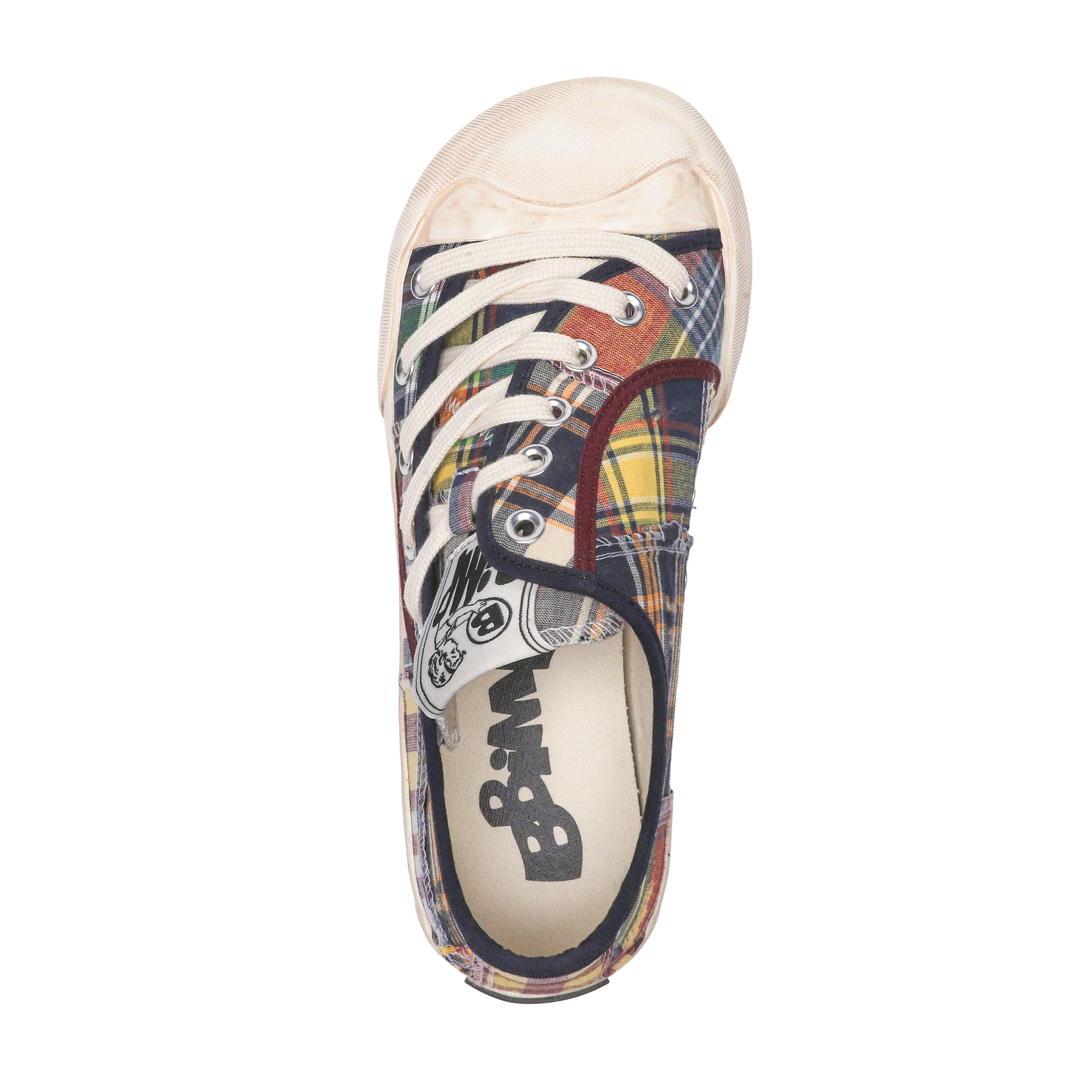 BBiMP Twist Canvas Sneaker-Blue Gingham
