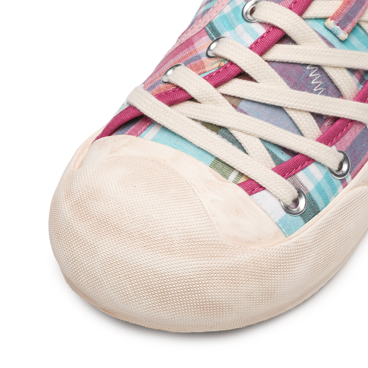 BBiMP Twist Canvas Sneaker-Pink Gingham
