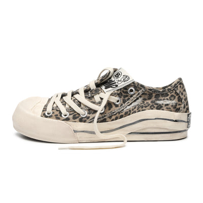 BBiMP Twist Canvas Sneaker-Leopard Print