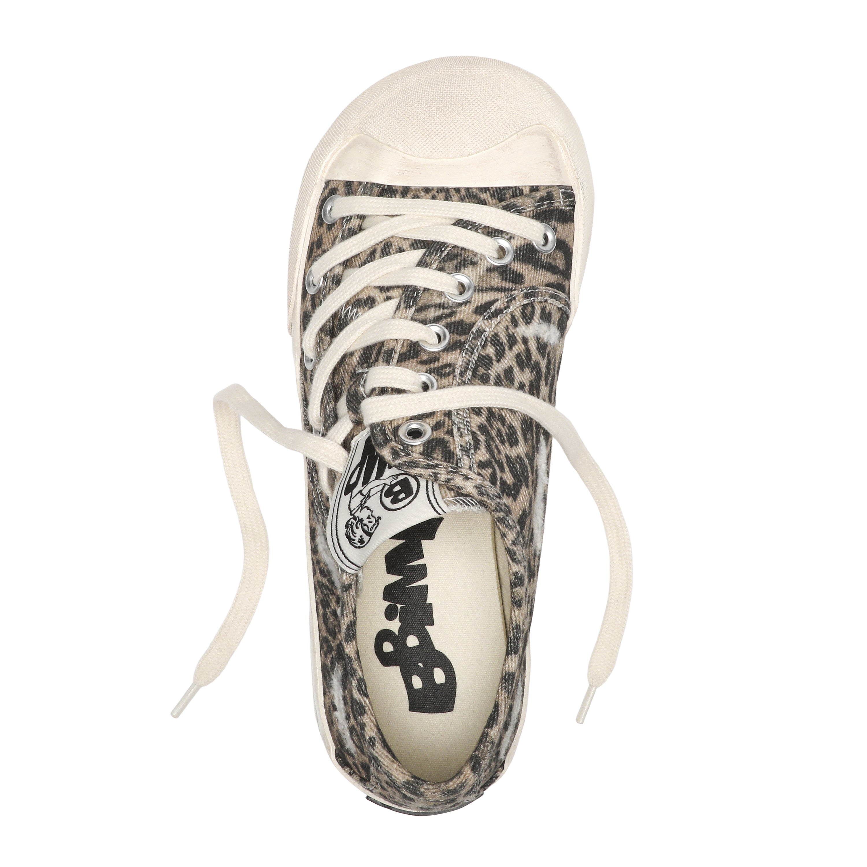 BBiMP Twist Canvas Sneaker-Leopard Print