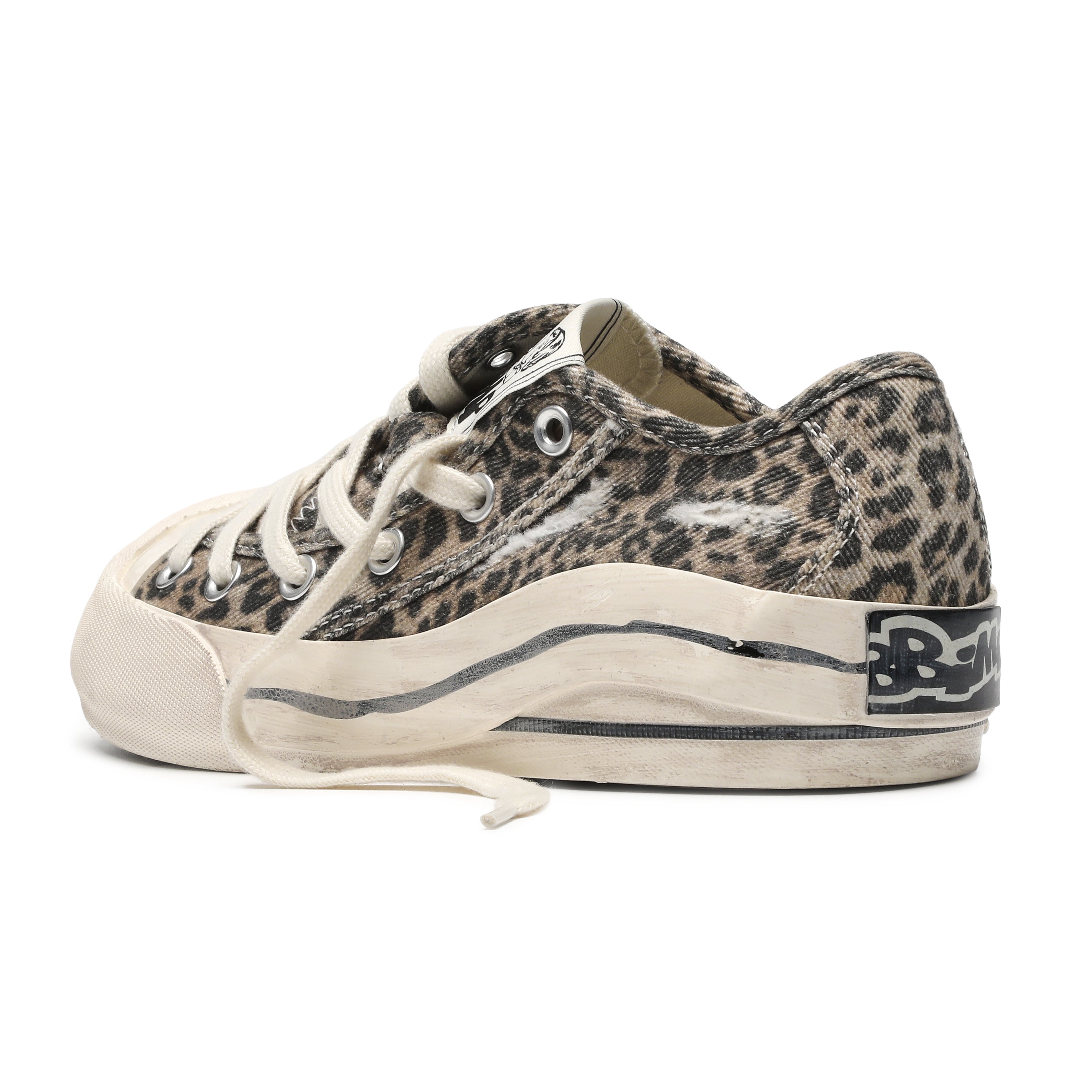 BBiMP Twist Canvas Sneaker-Leopard Print