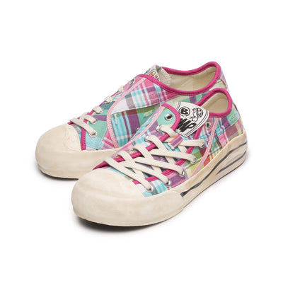 BBiMP Twist Canvas Sneaker-Pink Gingham