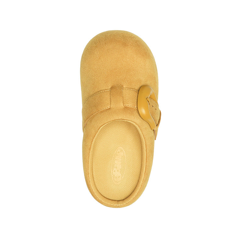 BBiMP Cartoon Puff-Lock Slippers – Mustard Yellow