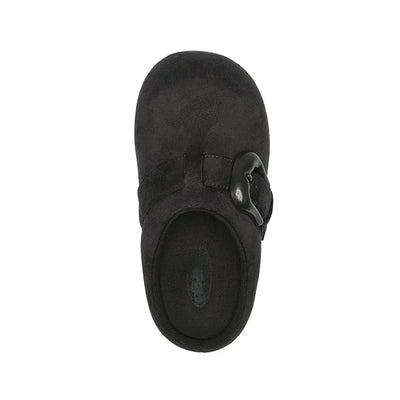 BBiMP Cartoon Puff-Lock Slippers – Carbon Black