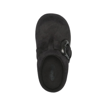 BBiMP Cartoon Puff-Lock Slippers – Carbon Black