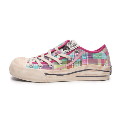 BBiMP Twist Canvas Sneaker-Pink Gingham
