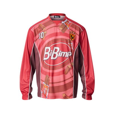 BBiMP Chocolate Long Sleeve Soccer Jersey