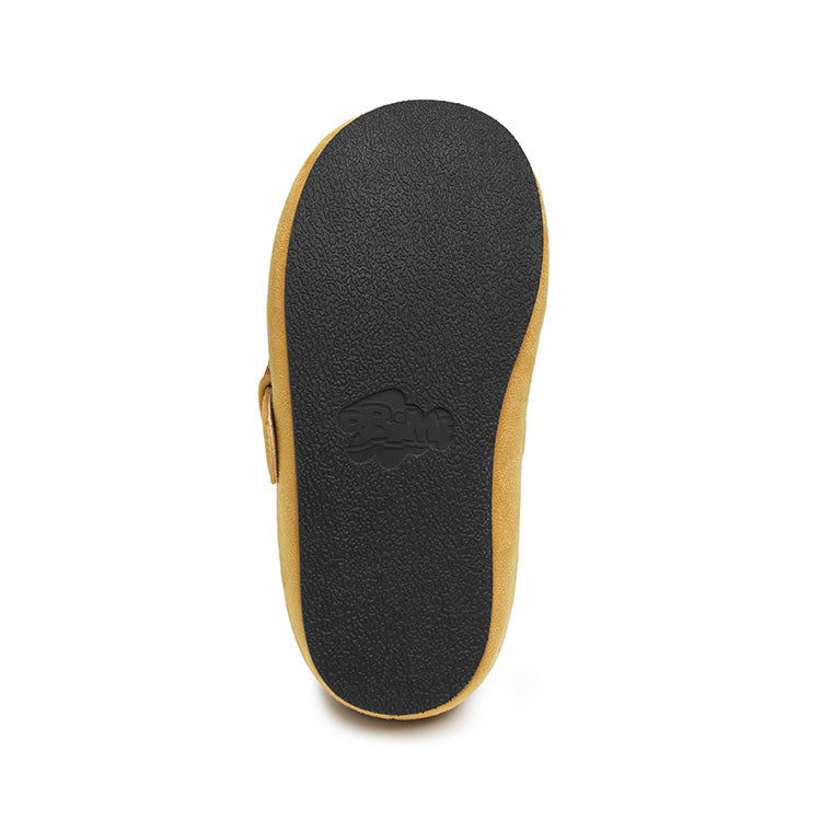 BBiMP Cartoon Puff-Lock Slippers – Mustard Yellow