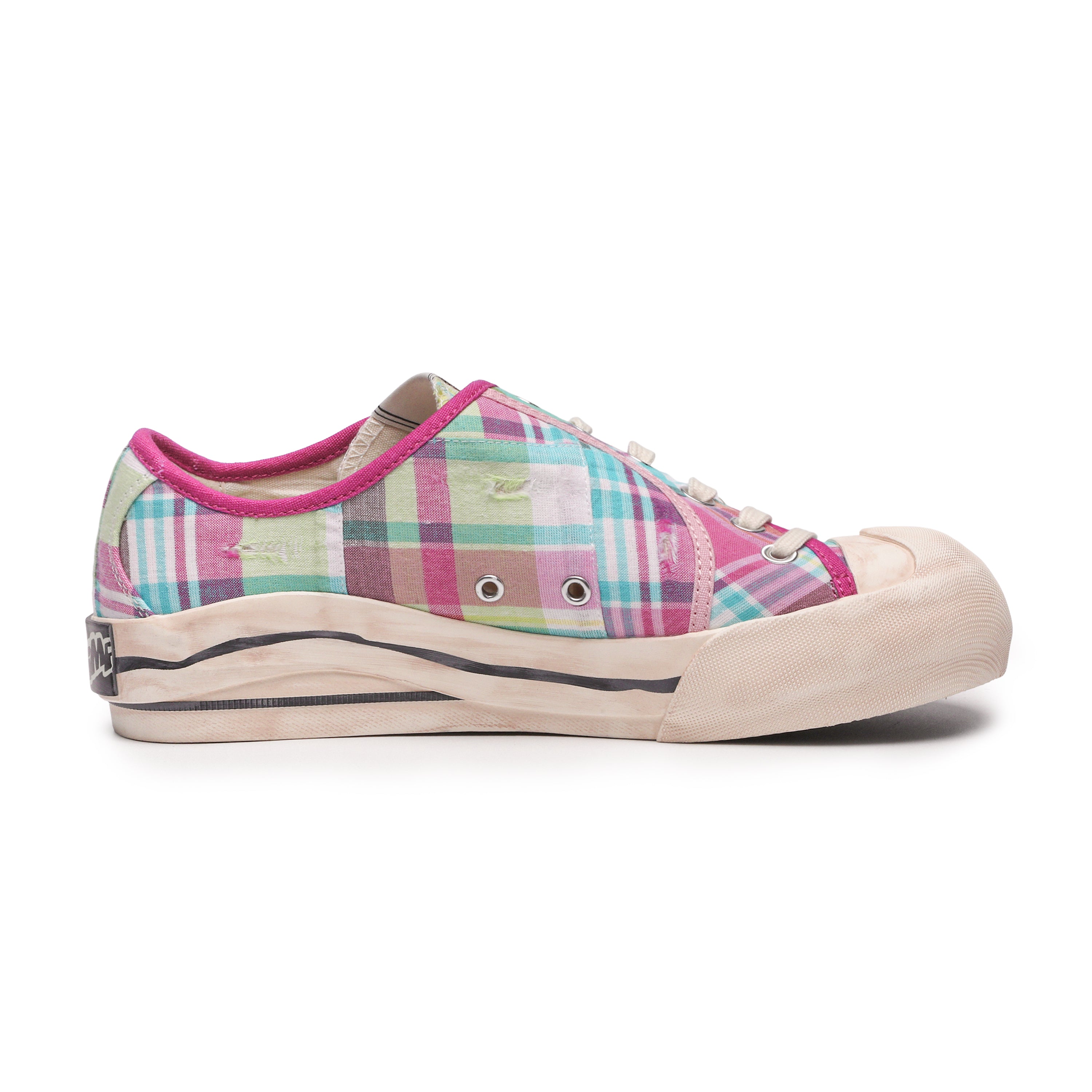 BBiMP Twist Canvas Sneaker-Pink Gingham