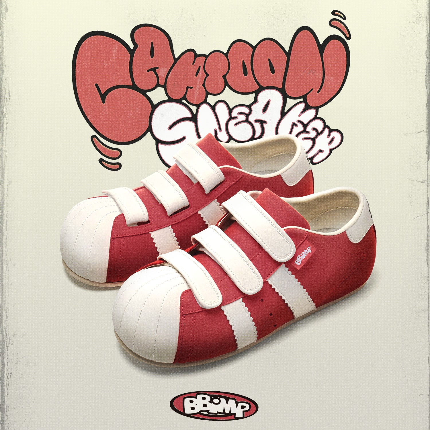 BBiMP Cartoon Sneaker-Red