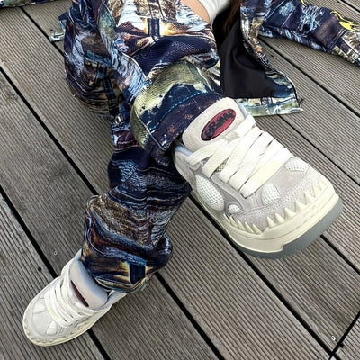 BBiMP Dinosaur Shoes White - BBiMP
