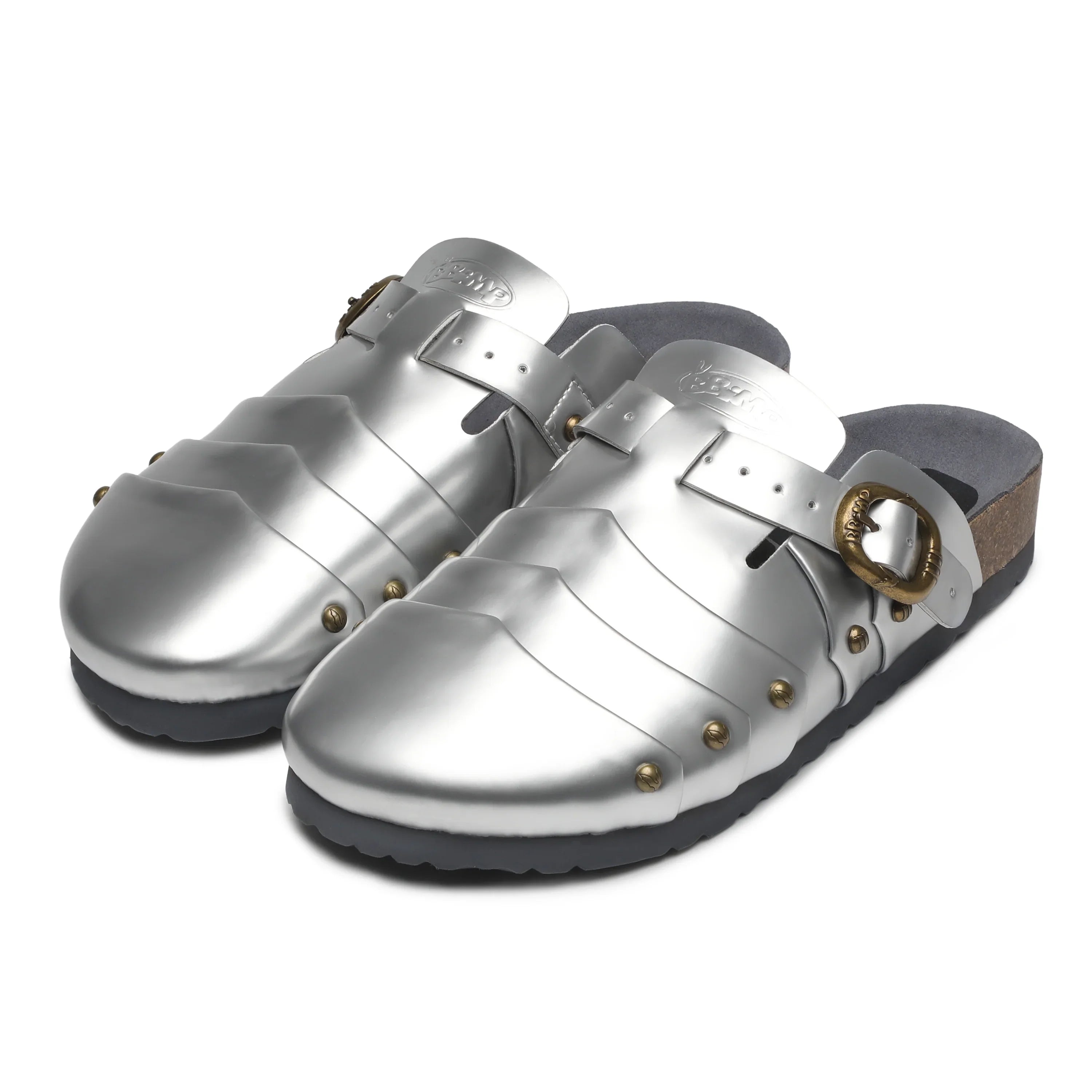 BBiMP Armour Slippers-Silver | BBiMP