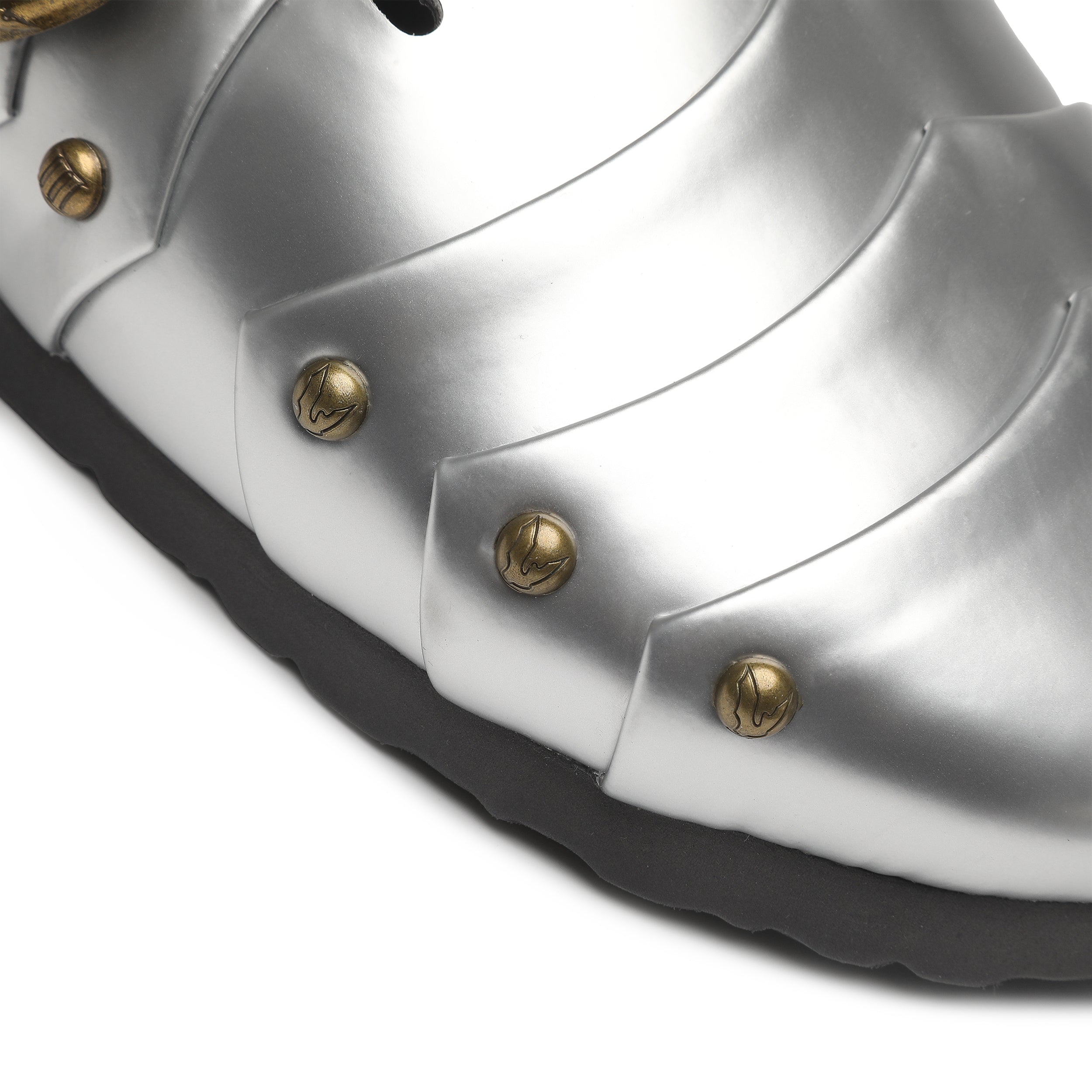 BBiMP Armour Slippers-Silver