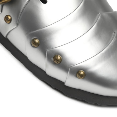 BBiMP Armour Slippers-Silver
