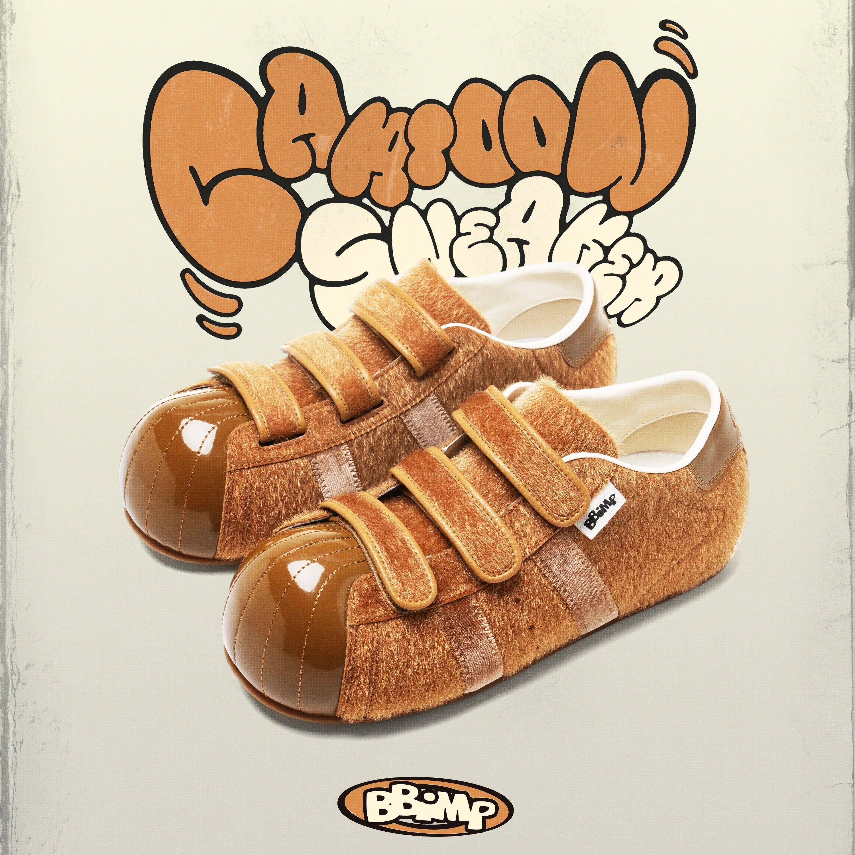 BBiMP Cartoon Sneaker-Brown
