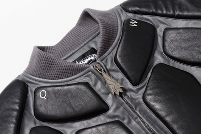 BBiMP 3D Keyboard Embossed Heavy Puffer Jacket - BBiMP