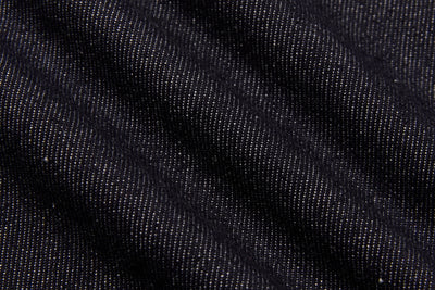 BBiMP Raw Denim Cargo Pants with Football Sequin Pattern - BBiMP