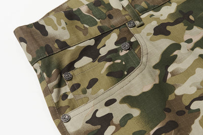 BBiMP Distressed Camo Tactical Cargo Pants - BBiMP