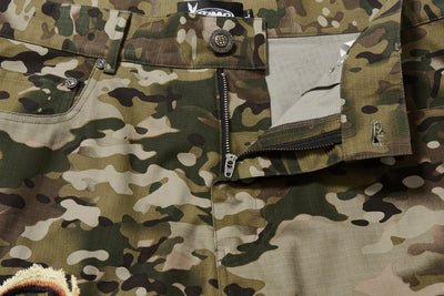 BBiMP Distressed Camo Tactical Cargo Pants - BBiMP