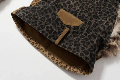 BBiMP Patchwork Leopard Print Trousers - BBiMP