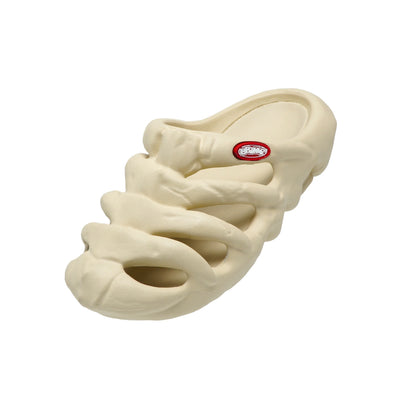 BBiMP Skeleton Slippers - Bone white - BBiMP