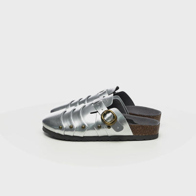 BBiMP Armour Slippers-Silver